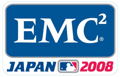 EMC corporate logo Boston Red Sox